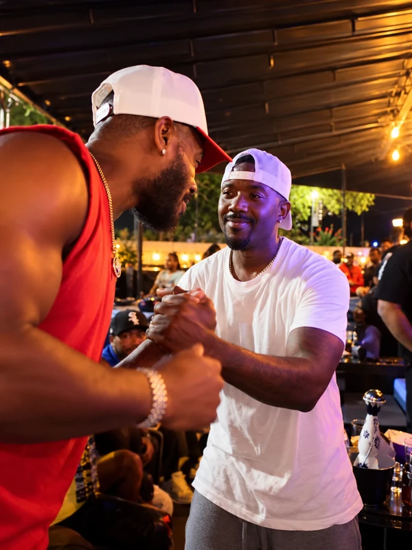 RAY J and Kenny